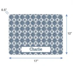 Frisco Boho Damask Personalized Dog & Cat Placemat 10 Frisco Boho Damask Personalized Dog & Cat Placemat -The Pet Haven Shop 299562 PT3. AC SS1800 V1636120501