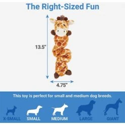 Frisco Giraffe Bungee Plush Squeaky Dog Toy & Frisco Sloth Bungee Plush Squeaky Dog Toy -The Pet Haven Shop 302402 PT2. AC SS1800 V1623046647
