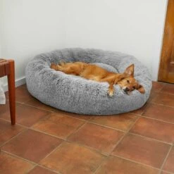 Frisco Eyelash Cat & Dog Bolster Bed & Frisco Eyelash Cat & Dog Bolster Bed -The Pet Haven Shop 302450 PT8. AC SS1800 V1623052665