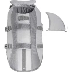 Frisco Shark Dog Life Jacket & Frisco Foam Rubber Floating Fetch Ball No Squeak Dog Toy -The Pet Haven Shop 303590 PT3. AC SS1800 V1623054157