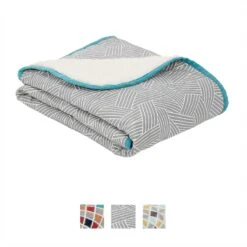Frisco Sherpa Dog & Cat Blanket & Frisco Sherpa Hexagon Bolster Cat & Dog Bed -The Pet Haven Shop 303598 PT2. AC SS1800 V1623048456
