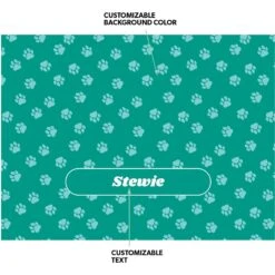 Frisco Personalized Paws Soft Fleece Cat & Dog Blanket, 30" X 40" 11 Frisco Personalized Paws Soft Fleece Cat & Dog Blanket, 30" X 40" -The Pet Haven Shop 304007 PT3. AC SS1800 V1637609345