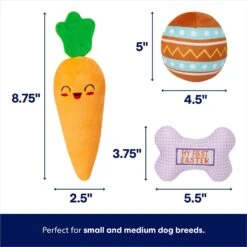 Frisco Easter Puppy Plush Dog Toy -The Pet Haven Shop 304968 PT2. AC SS1800 V1672780524