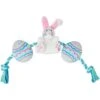 Frisco Easter Bunny & Egg Plush With Rope Dog Toy -The Pet Haven Shop 304970 MAIN. AC SS1800 V1642441147