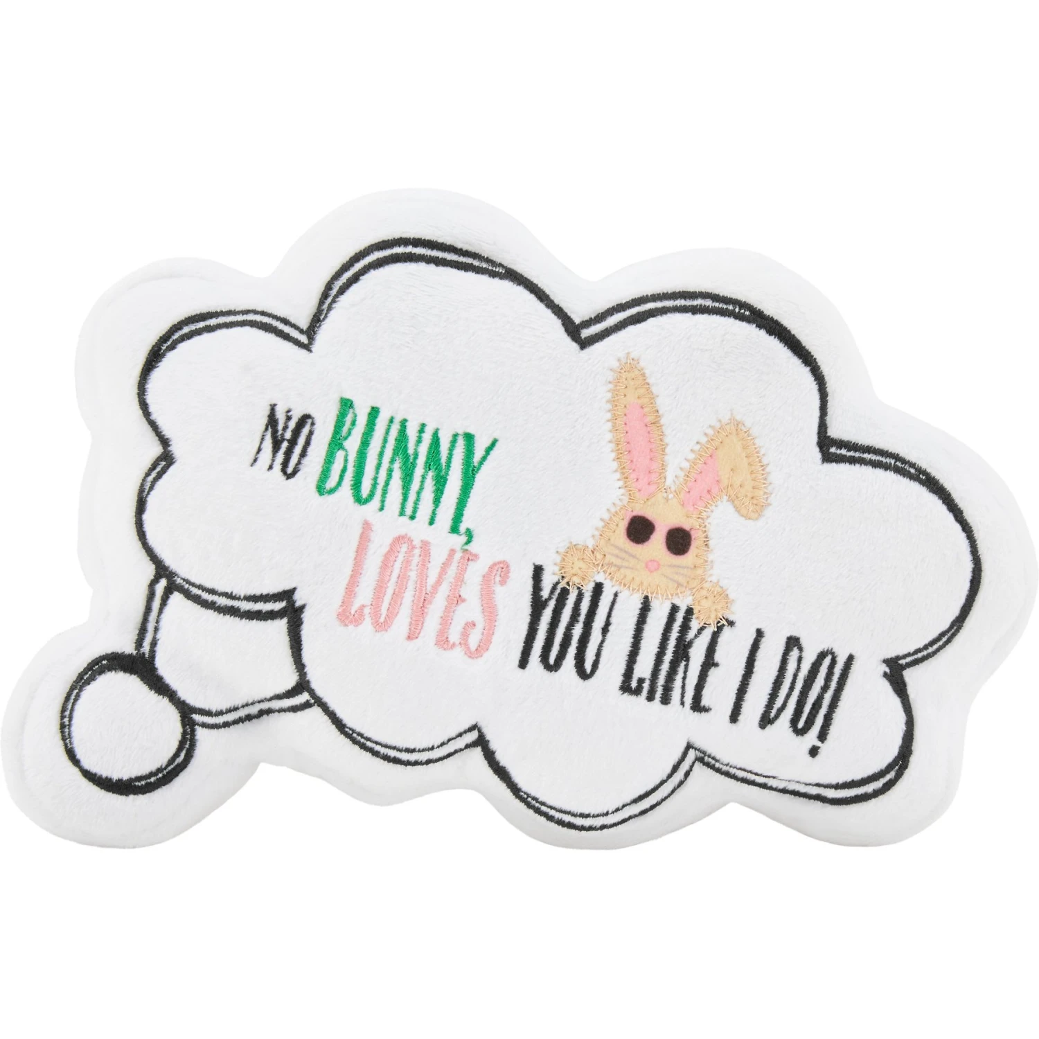 Frisco Easter Message Bubble Plush Squeaky Dog Toy 5 Frisco Easter Message Bubble Plush Squeaky Dog Toy - Image 3