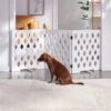 Frisco Deco Diamond Shape 3-Panel Dog Gate 1 Frisco Deco Diamond Shape 3-Panel Dog Gate -The Pet Haven Shop 305154 MAIN. AC SS1800 V1639669131