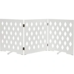 Frisco Deco Diamond Shape 3-Panel Dog Gate 9 Frisco Deco Diamond Shape 3-Panel Dog Gate -The Pet Haven Shop 305154 PT2. AC SS1800 V1639669192