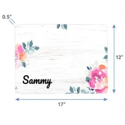 Frisco Personalized Rustic Dog & Cat Placemat -The Pet Haven Shop 306756 PT3. AC SS1800 V1636120458