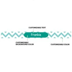 Frisco Personalized Chevron Ceramic Dog Bowl, 4.75-cup, 38oz 8 Frisco Personalized Chevron Ceramic Dog Bowl, 4.75-cup, 38oz -The Pet Haven Shop 306761 PT1. AC SS1800 V1635967587