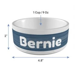 Frisco Heathered Personalized Dog & Cat Bowl -The Pet Haven Shop 306766 PT3. AC SS1800 V1636036573