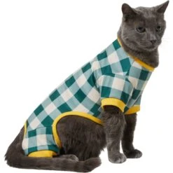 Frisco Boho Gingham Dog & Cat PJs -The Pet Haven Shop 312272 PT2. AC SS1800 V1644885488