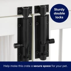 Frisco "Roma" Dog Crate Credenza & Mat -The Pet Haven Shop 315189 PT6. AC SS1800 V1634154899