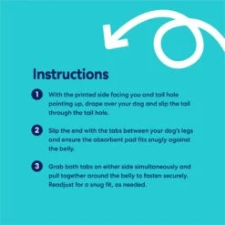 Frisco Washable Female Diaper -The Pet Haven Shop 315702 PT4. AC SS1800 V1699297906