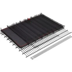 Frisco XX-Large Heavy Duty Enhanced Lock Double Door Wire Dog Crate, Fold & Carry Wire Dog Crate & Mat Kit, 54" -The Pet Haven Shop 318116 PT5. AC SS1800 V1634154681