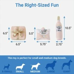 Frisco Mother's Day Gifts Plush Squeaky Dog Toy, 3 Count 6 Frisco Mother's Day Gifts Plush Squeaky Dog Toy, 3 Count -The Pet Haven Shop 327035 PT1. AC SS1800 V1649870846