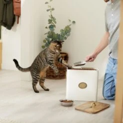 Frisco Premium Airtight Dog & Cat Food Storage Canister With Scoop -The Pet Haven Shop 331486 PT3. AC SS1800 V1657656891