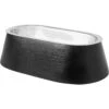 Frisco Long Eared Breed Stainless Steel Dog Bowl, Black, 2 Cup -The Pet Haven Shop 331530 MAIN. AC SS1800 V1657656874