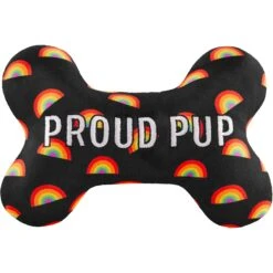 Frisco Pride Proud Pup Bone Plush Squeaky Dog Toy -The Pet Haven Shop 331638 PT2. AC SS1800 V1649086661