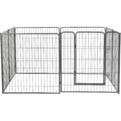 Frisco Ultimate Outdoor Lightweight Heavy Duty Steel Metal Playpen -The Pet Haven Shop 333772 PT6. AC SS1800 V1657656875