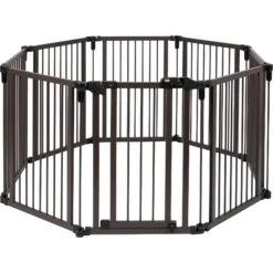 Frisco Wood & Metal 8-Panel Configurable Gate & Playpen -The Pet Haven Shop 352629 PT3. AC SS1800 V1657657094
