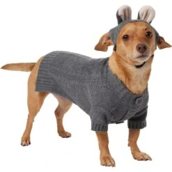 Frisco Bunny Hooded Dog & Cat Sweater -The Pet Haven Shop 353571 PT2. AC SS1800 V1659006936