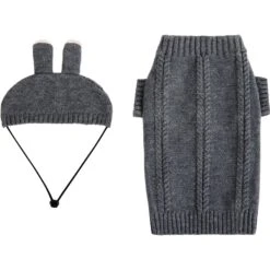 Frisco Bunny Hooded Dog & Cat Sweater -The Pet Haven Shop 353571 PT4. AC SS1800 V1659727099