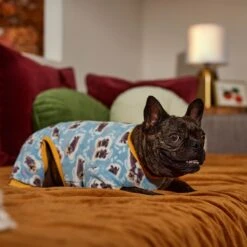 Frisco Love Otters Dog & Cat Fleece Pajamas -The Pet Haven Shop 353746 PT6. AC SS1800 V1660749811