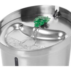 Frisco Stainless Steel Cactus & Leaf Dog & Cat Fountain -The Pet Haven Shop 355814 PT2. AC SS1800 V1665174837