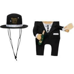 Frisco Front Walking New Years Tuxedo Dog & Cat Costume -The Pet Haven Shop 358028 PT5. AC SS1800 V1660760446