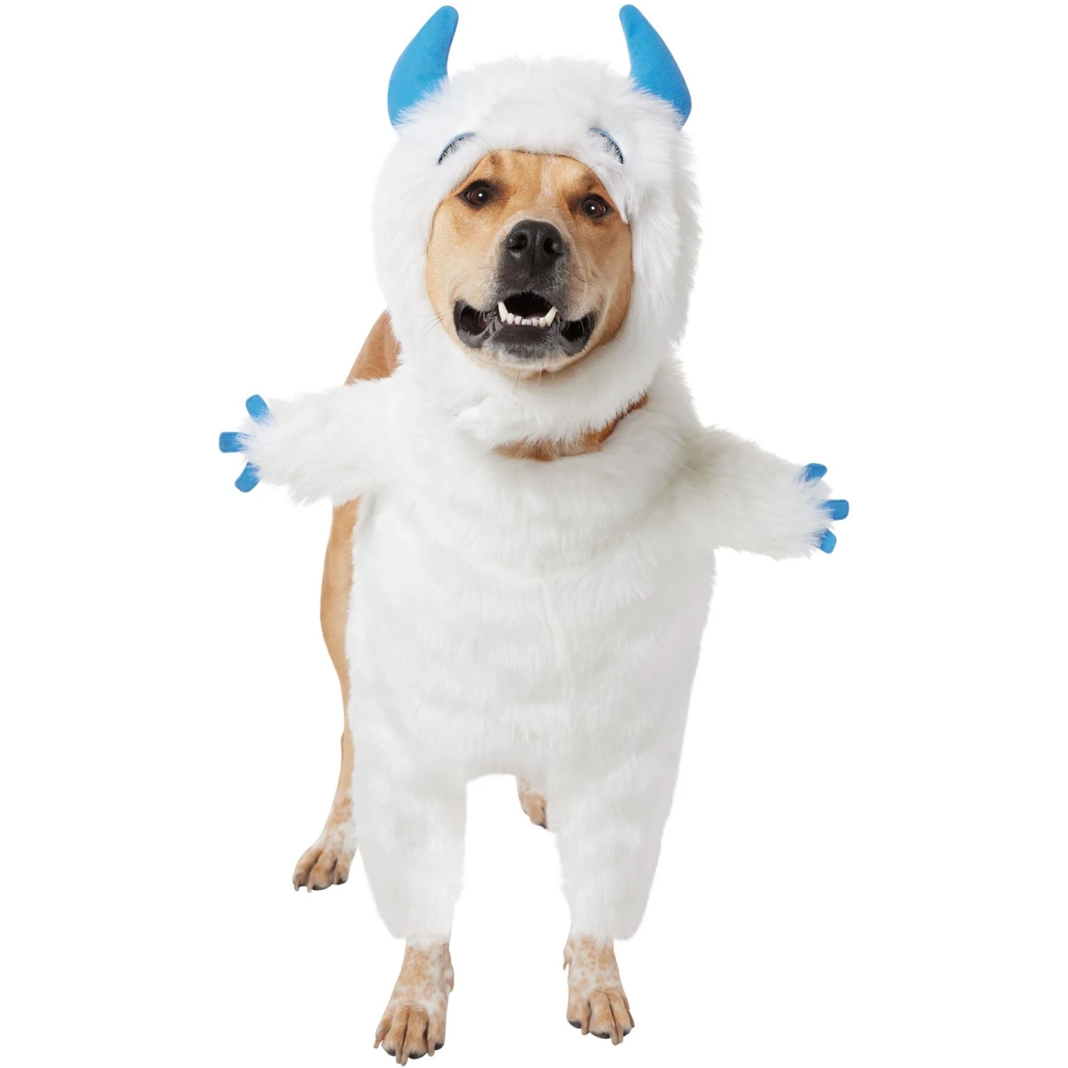 Frisco Front Walking Abominable Snowman Dog & Cat Costume 3 Frisco Front Walking Abominable Snowman Dog & Cat Costume