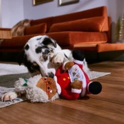 Frisco Holiday Mrs. Claus Plush Squeaky Dog Toy -The Pet Haven Shop 360917 PT3. AC SS1800 V1661874360