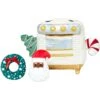Frisco Holiday Mrs. Claus's Baking Hide & Seek Puzzle Plush Squeaky Dog Toy -The Pet Haven Shop 360977 MAIN. AC SS1800 V1694812849