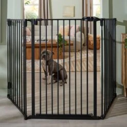 Frisco Steel 3-Panel Configurable Gate, 41-in Height 12 Frisco Steel 3-Panel Configurable Gate, 41-in Height -The Pet Haven Shop 361648 PT4. AC SS1800 V1659972923