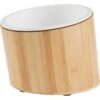 Frisco Elevated Slanted Bamboo Melamine Non-Skid Dog Bowl With Bamboo Stand -The Pet Haven Shop 363387 MAIN. AC SS1800 V1657657267
