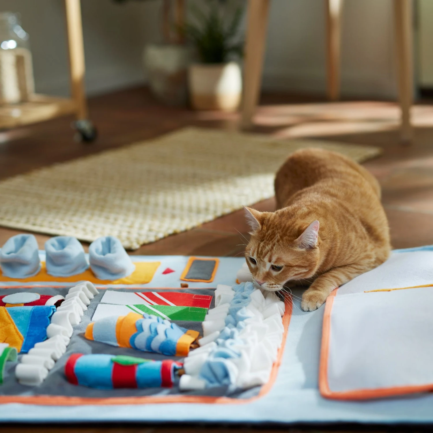 Frisco Vending Machine Snuffle Mat, Blue, Large 6 Frisco Vending Machine Snuffle Mat, Blue, Large - Image 4