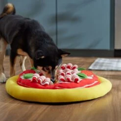 Frisco Pizza Reversible Snuffle Mat, Yellow, Medium -The Pet Haven Shop 363398 PT2. AC SS1800 V1660750521
