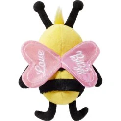 Frisco Valentine Love Buzz Bee Plush Squeaky Dog Toy -The Pet Haven Shop 371085 PT2. AC SS1800 V1666277318