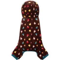 Frisco Cozy Plush Fleece Dog & Cat PJs, Mushrooms -The Pet Haven Shop 718950 PT4. AC SS1800 V1692977094