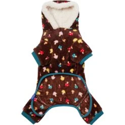 Frisco Cozy Plush Fleece Dog & Cat PJs, Mushrooms -The Pet Haven Shop 718950 PT5. AC SS1800 V1692977078