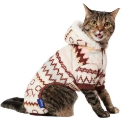 Frisco Fairisle Cozy Plush Fleece Dog & Cat PJs, Cream -The Pet Haven Shop 719006 PT2. AC SS1800 V1692193106