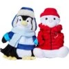 Frisco Holiday Arctic Buddies 2-in-1 Rip For Surprise Plush & Rubber Dog Toy -The Pet Haven Shop 739718 MAIN. AC SS1800 V1694812875