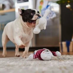 Frisco Holiday Polar Bear Friends Plush Squeaky Dog Toy -The Pet Haven Shop 739822 PT3. AC SS1800 V1695043811