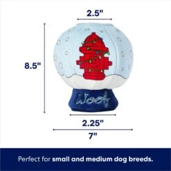 Frisco Holiday Melting Snow Globe Hide & Seek Puzzle Plush Squeaky Dog Toy -The Pet Haven Shop 739910 PT1. AC SS1800 V1695046484