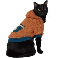 Frisco Wubby Textured Fleece Dog & Cat Hoodie W/ Pocket -The Pet Haven Shop 742510 PT2. AC SS1800 V1692203513