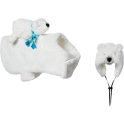 Frisco Polar Bear Ride-On Dog Costume 9 Frisco Polar Bear Ride-On Dog Costume -The Pet Haven Shop 747046 PT3. AC SS1800 V1695846260