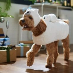 Frisco Polar Bear Ride-On Dog Costume 10 Frisco Polar Bear Ride-On Dog Costume -The Pet Haven Shop 747046 PT7. AC SS1800 V1694799828