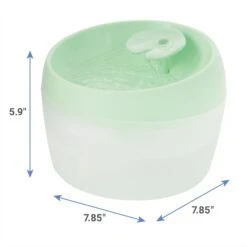 Frisco Whimsical Leaf Round Dog & Cat Fountain & Frisco Pet Fountain Replacement Filters -The Pet Haven Shop 933558 PT2. AC SS1800 V1692305202