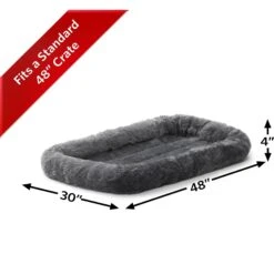 Frisco Heavy Duty Enhanced Lock Double Door Fold & Carry Wire Dog Crate & Mat Kit & MidWest Quiet Time Fleece Dog Crate Mat -The Pet Haven Shop 947398 PT6. AC SS1800 V1693921543