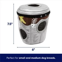 Frisco Trash Can & Raccoons Hide & Seek Puzzle Plush Squeaky Dog Toy & ZippyPaws Burrow Squeaky Hide & Seek Plush Dog Toy, Hedgehog Den -The Pet Haven Shop 947446 PT2. AC SS1800 V1693920157