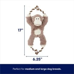 Frisco Monkey Plush With Rope Squeaky Dog Toy & Frisco Cow Plush With Inside Rope Squeaky Dog Toy 13 Frisco Monkey Plush With Rope Squeaky Dog Toy & Frisco Cow Plush With Inside Rope Squeaky Dog Toy -The Pet Haven Shop 961998 PT2. AC SS1800 V1694784008